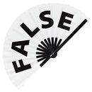 False Bamboo Hand Fan