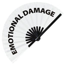 Emotional Damage Bamboo Hand Fan