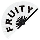 Fruity Bamboo Hand Fan