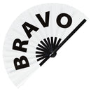 Bravo Bamboo hand fan