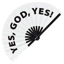 Yes, God, Yes! | Bamboo clack fan