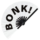 Bonk! Bamboo hand fan