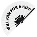 Will Fan for a Kiss Clack hand fan