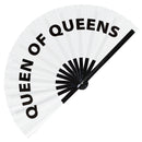 Queen of Queens Bamboo Hand Fan