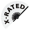 X-Rated Hand Fan Foldable