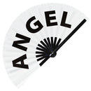Angel Bamboo Hand Fan