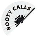 Booty Calls Bamboo hand fan
