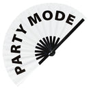 Party Mode Bamboo Hand Fan