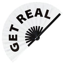 Get Real Bamboo Hand Fan