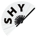 Shy Bamboo Hand Fan