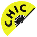 Chic Bamboo hand fan