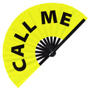 Call Me | Bamboo hand fan
