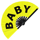 Baby Bamboo hand fan