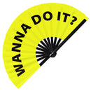 Wanna Do It? Bamboo clack fan