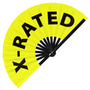 X-Rated Hand Fan Foldable
