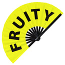 Fruity Bamboo Hand Fan