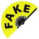 Fake Bamboo Hand Fan