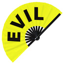 Evil Bamboo Hand Fan