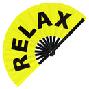 Relax Bamboo Hand Fan