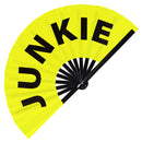 Junkie Bamboo Hand Fan