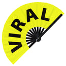 Viral Bamboo hand fan