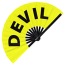 Devil Bamboo Hand Fan