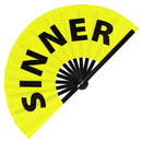 Sinner Bamboo Hand Fan