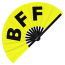 BFF Bamboo hand fan
