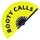 Booty Calls Bamboo hand fan