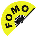FOMO Bamboo Hand Fan