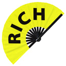 Rich Bamboo Hand Fan