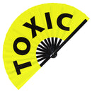 Toxic Bamboo Hand Fan