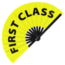 First Class Bamboo Hand Fan