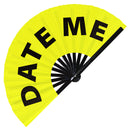 Date Me Bamboo Hand Fan