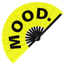 Mood. Bamboo Hand Fan