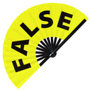 False Bamboo Hand Fan