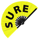 Sure Bamboo Hand Fan