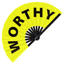 Worthy Clack hand fan