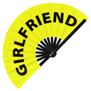 Girlfriend Bamboo Hand Fan