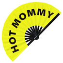 Hot Mommy Bamboo Hand Fan