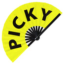 Picky Bamboo Hand Fan