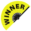 Winner Folding bamboo hand fan