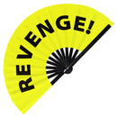 Revenge! Bamboo Hand Fan