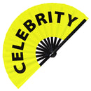 Celebrity Bamboo hand fan