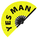 Yes man Foldable hand fan