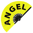 Angel Bamboo Hand Fan