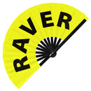 Raver Bamboo Hand Fan