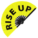 Rise Up Bamboo Hand Fan