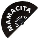 Mamacita Bamboo Hand Fan