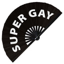 Super Gay Bamboo Hand Fan